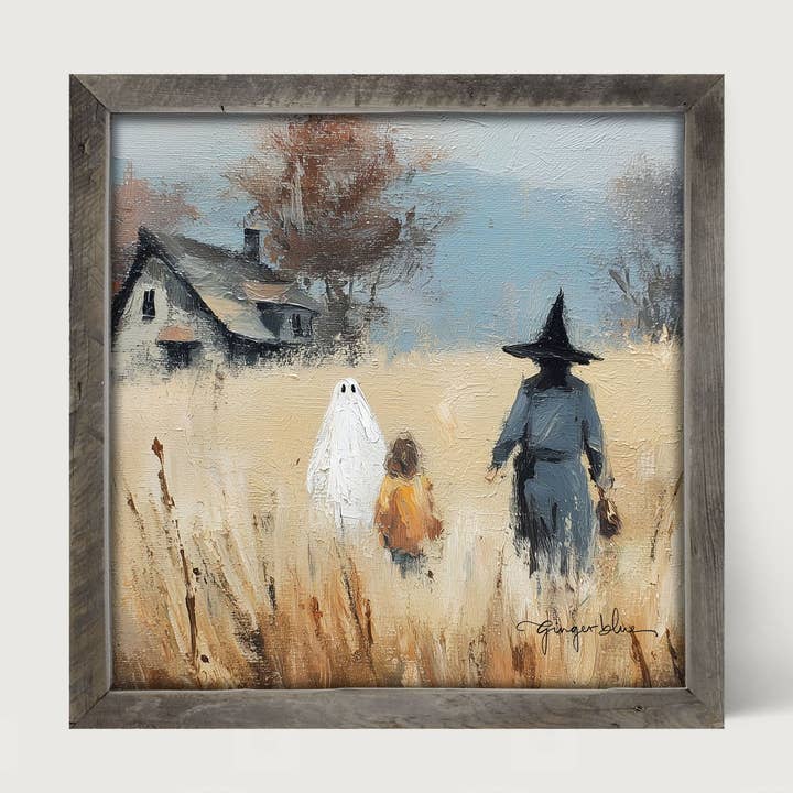 Trick or Treating in the Country for wholesale by ginger blue