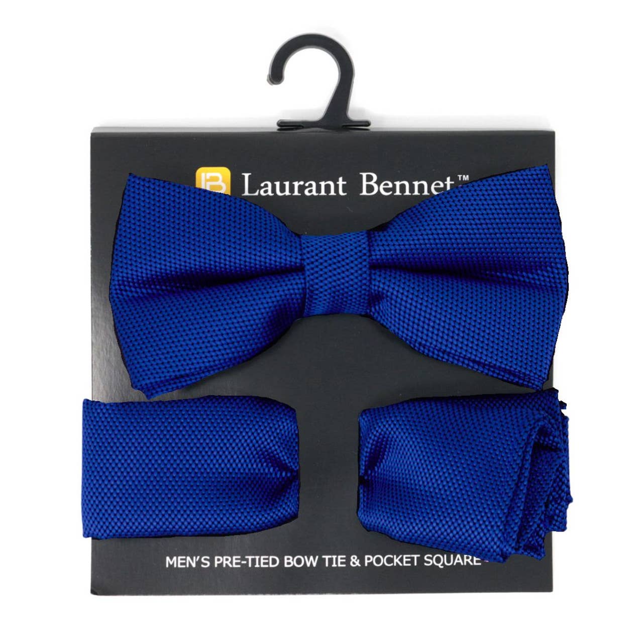 Selini New York - Vente Nœud papillon – homme - Ensemble nœud papillon et mouchoir en polyéthylène tissé pour hommes - BTH630823