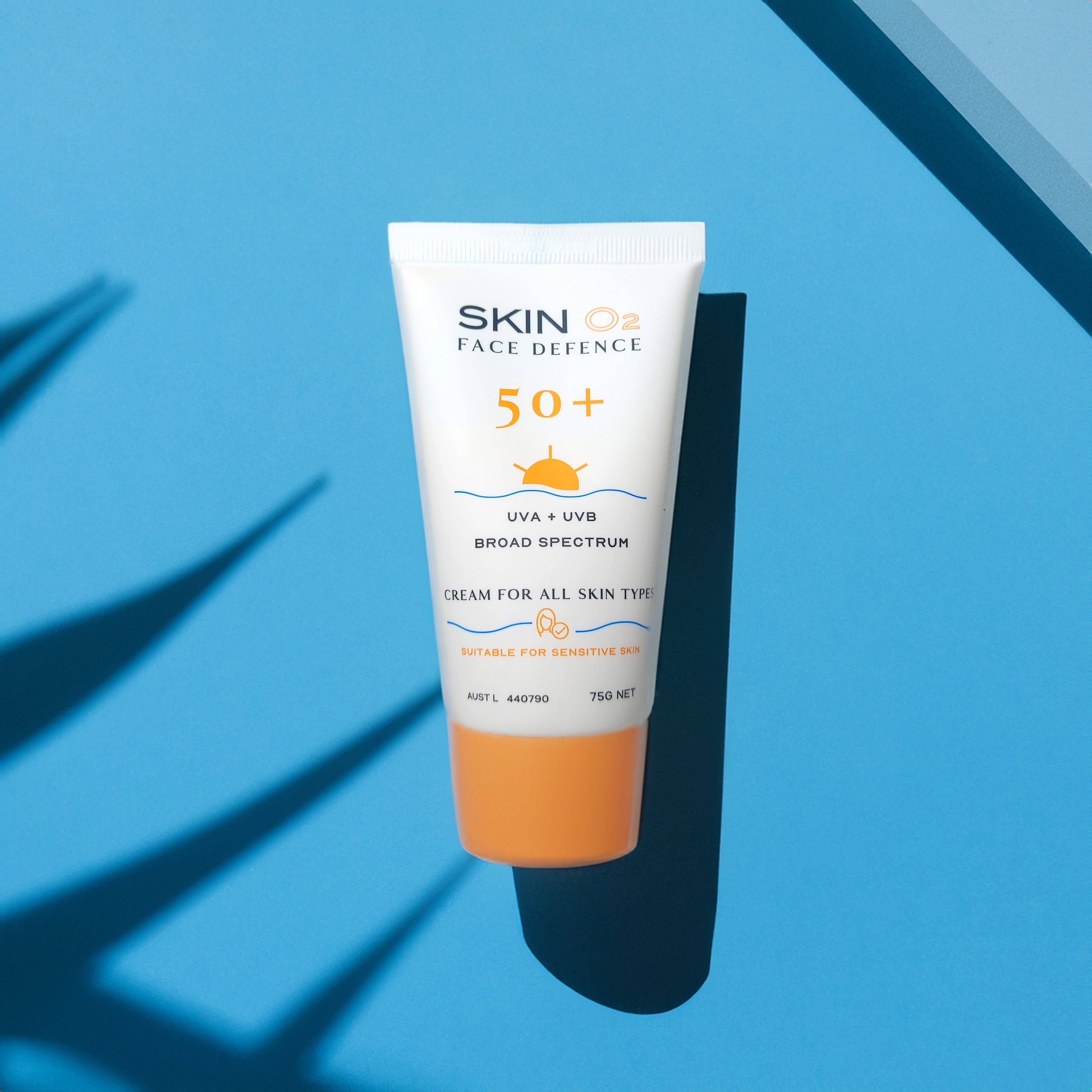 Skin O2 - Wholesale Sunscreen - Face Defence 50+ Invisible Sunscreen7