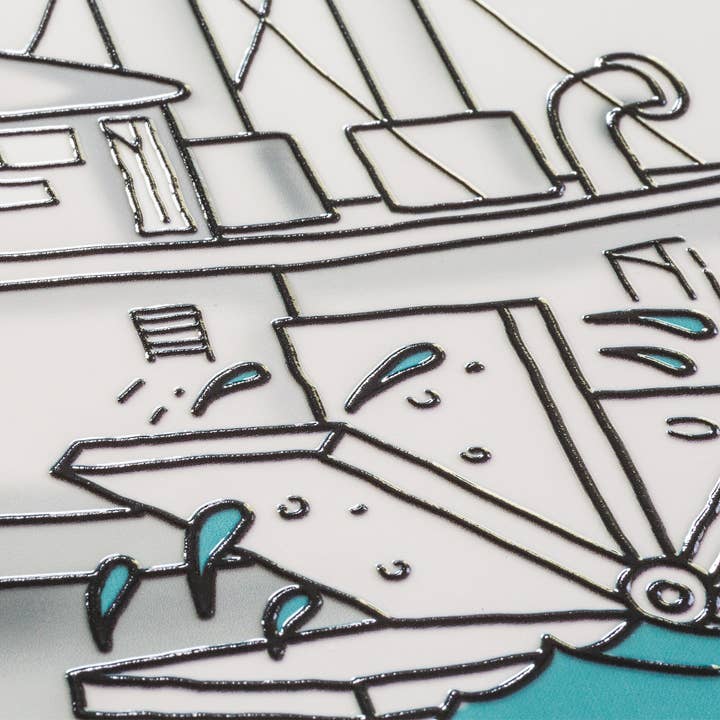 Art of Arora - Wholesale Muurtegel - All at Sea wanddecoratie met keramische tegels 15 x 20 cm