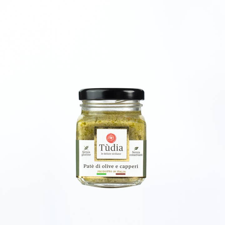 TUDIA Antiche Ricette di Sicilia - Wholesale Tapenade - Olive and caper pate1