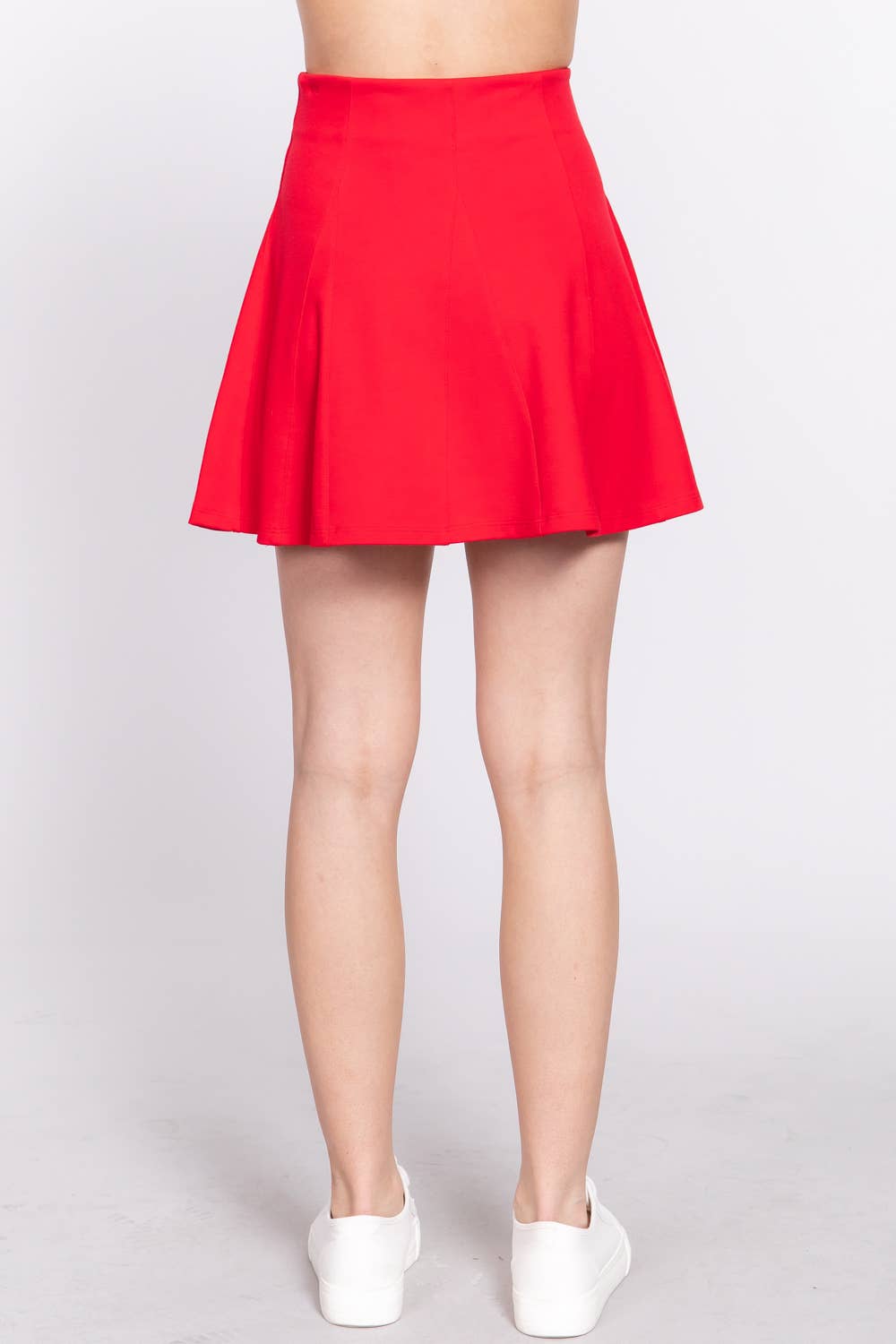 Active Basic | Active USA - Wholesale Skirt - Women's - Ponte Mini Skater Skirt24