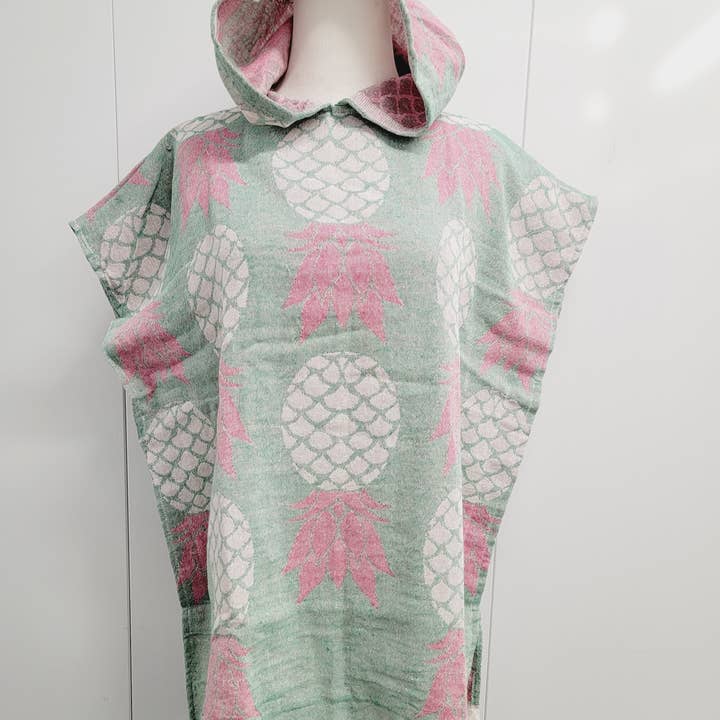 Kids poncho Beach cover-up, Hand made Light Jacket pineapple for wholesale by EBRU Home