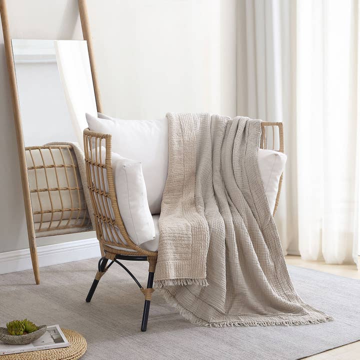 Sunday Citizen - Wholesale Throw Blanket - Snug Muslin Throw5