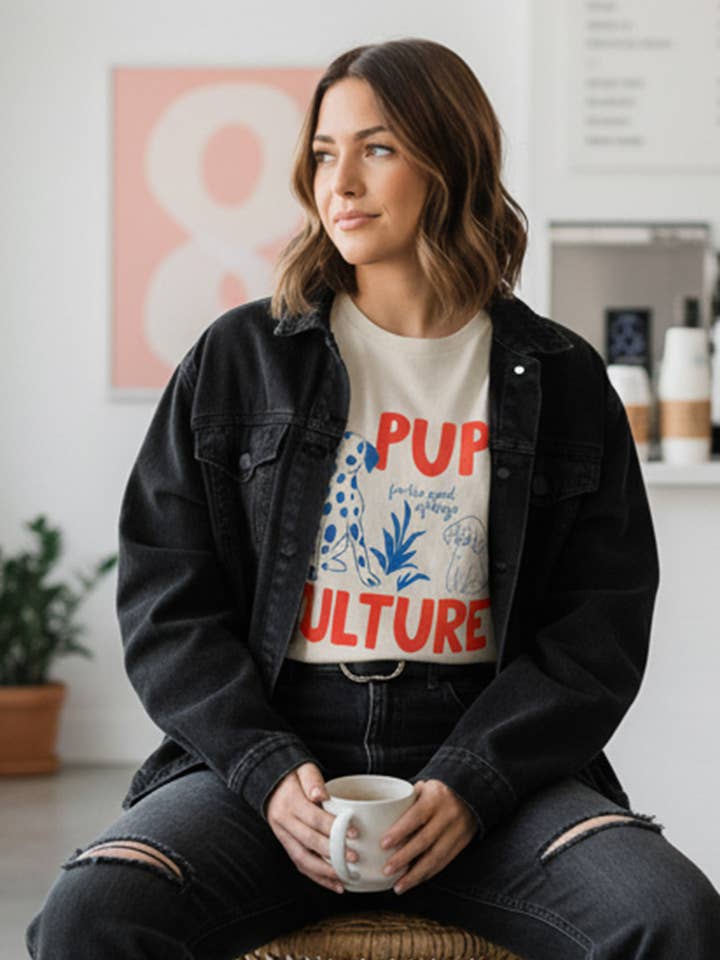 Pup Culture Vintage Tee for wholesale by Good Thomas