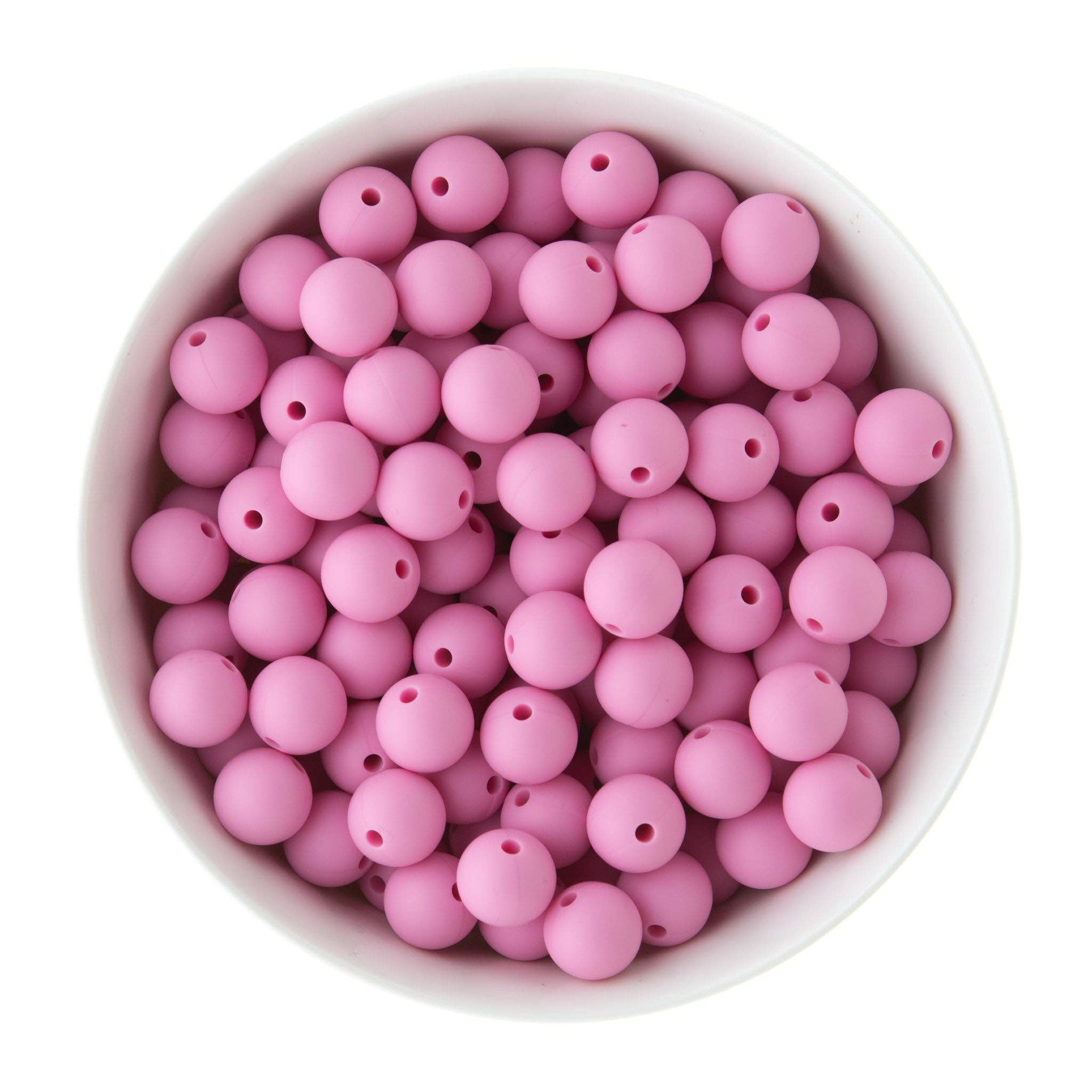 Cara & Co Silicone Craft Supply - Wholesale Beads - 12mm Round Silicone Beads58