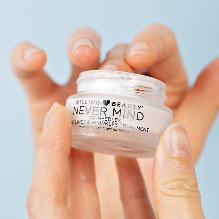 Willing Beauty Company - Wholesale Anti-Aging Moisturizer - Never Mind No-Needles Fine Lines and Wrinkles Treatment