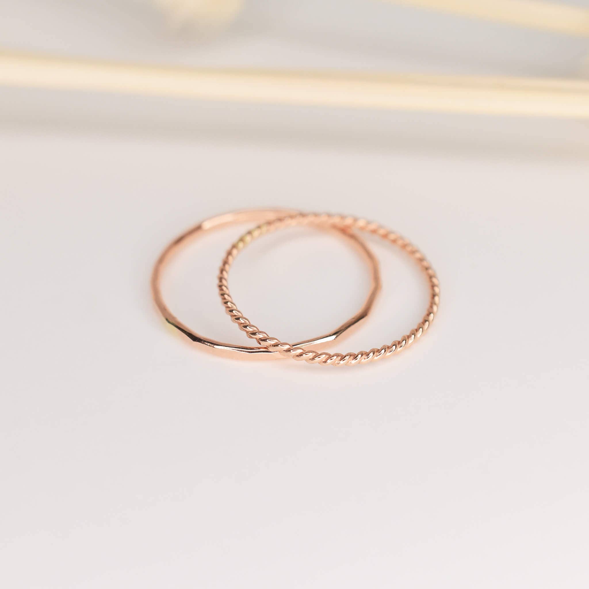Loveable - Wholesale Band/Stacked Ring - Thin Stacking Ring1