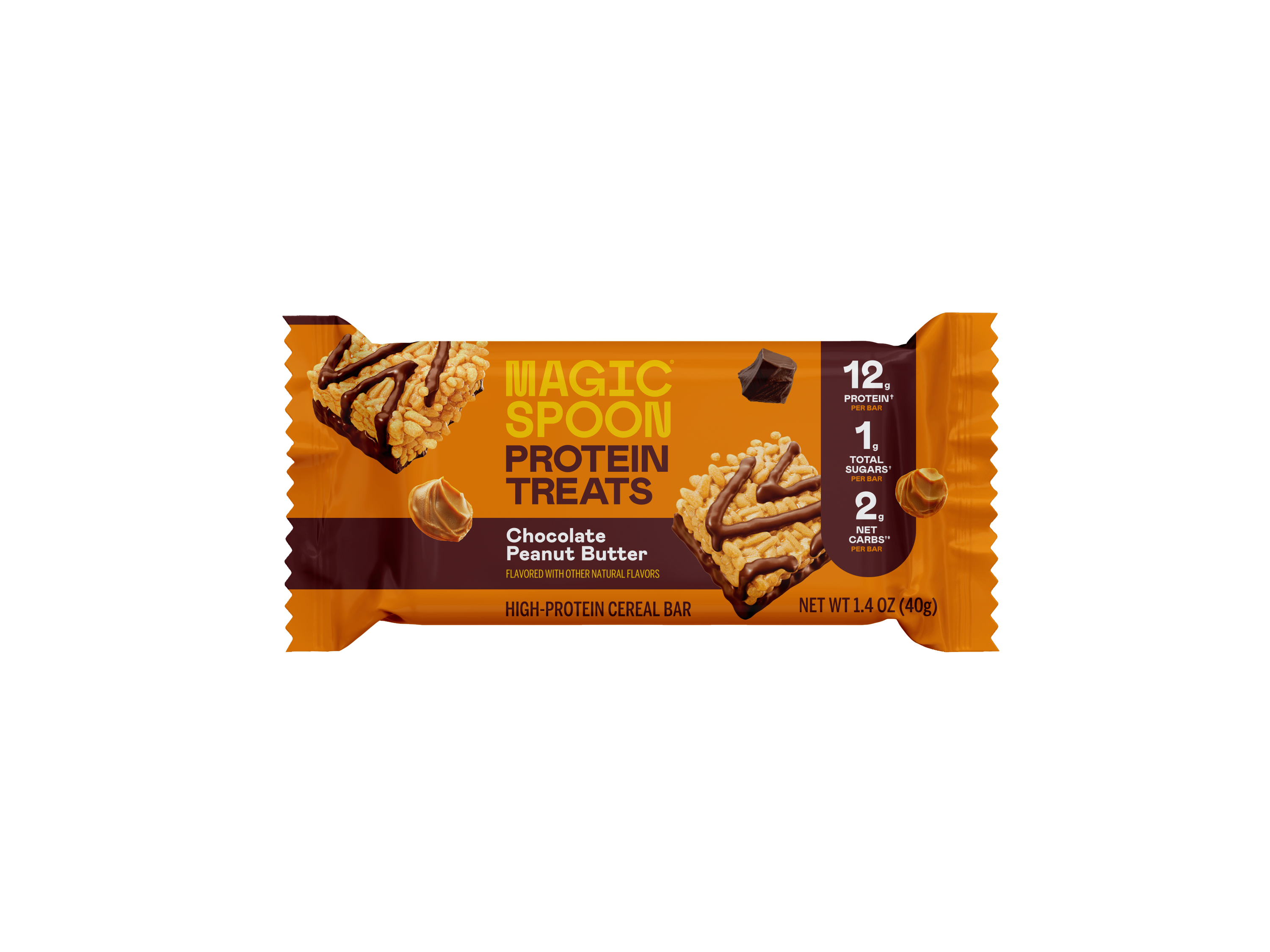 Magic Spoon - Wholesale Snack Bar - Chocolate Peanut Butter 12 Treat Protein Pack ($1.80/Treat)6