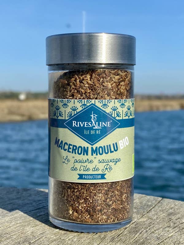 ORGANIC GROUND MACERON SHAKER 40G for wholesale by rivesaline