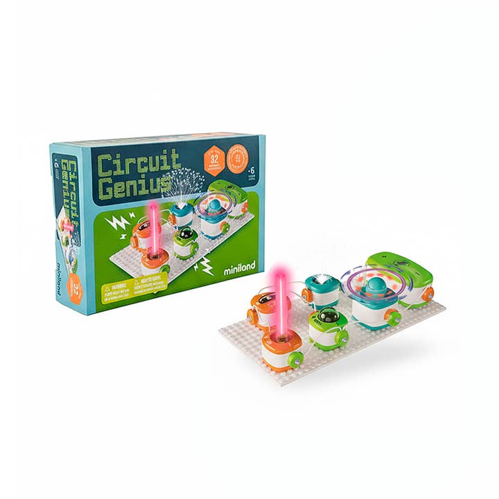 Génie du Circuit - 32 Expériences Scientifiques Électriques pour la vente par Miniland Educational