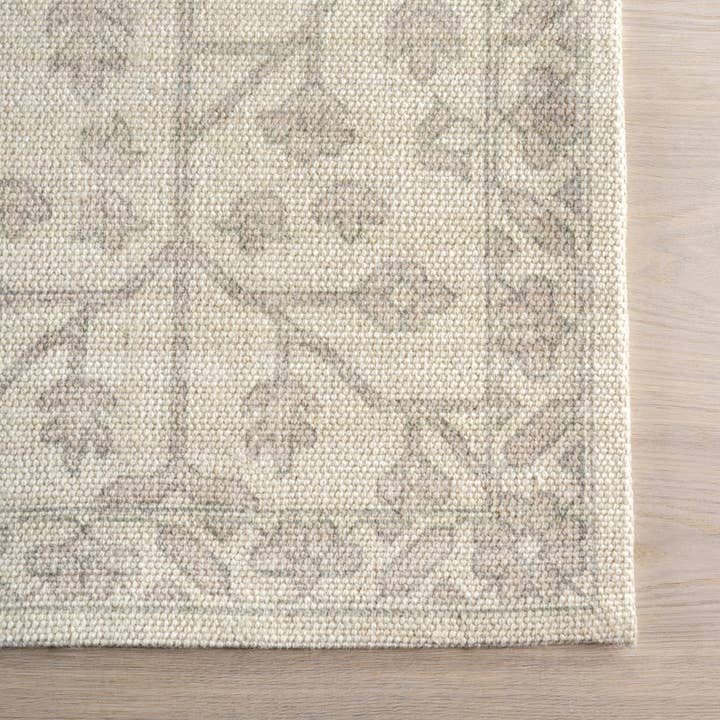 Beige Gretel Wool and Cotton Area Rug for wholesale on Faire1
