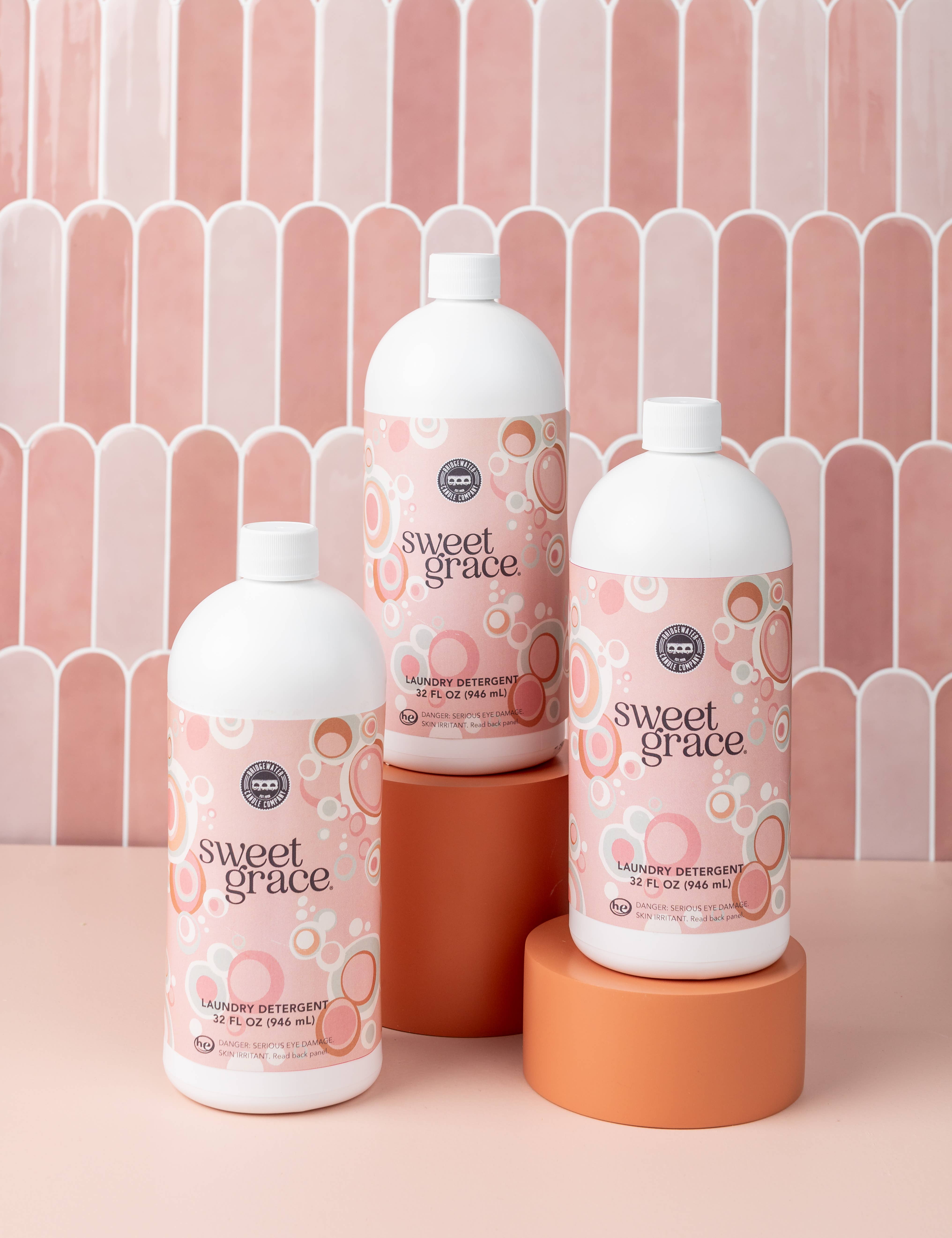 Bridgewater Candle Company - Wholesale Liquid Laundry Detergent - Sweet Grace 32oz Laundry Detergent7