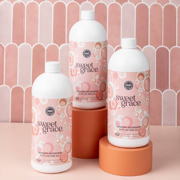 Bridgewater Candle Company - Wholesale Liquid Laundry Detergent - Sweet Grace 32oz Laundry Detergent7