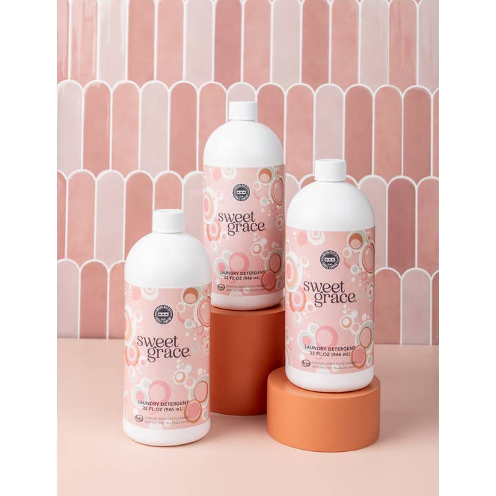 Bridgewater Candle Company - Wholesale Liquid Laundry Detergent - Sweet Grace 32oz Laundry Detergent7
