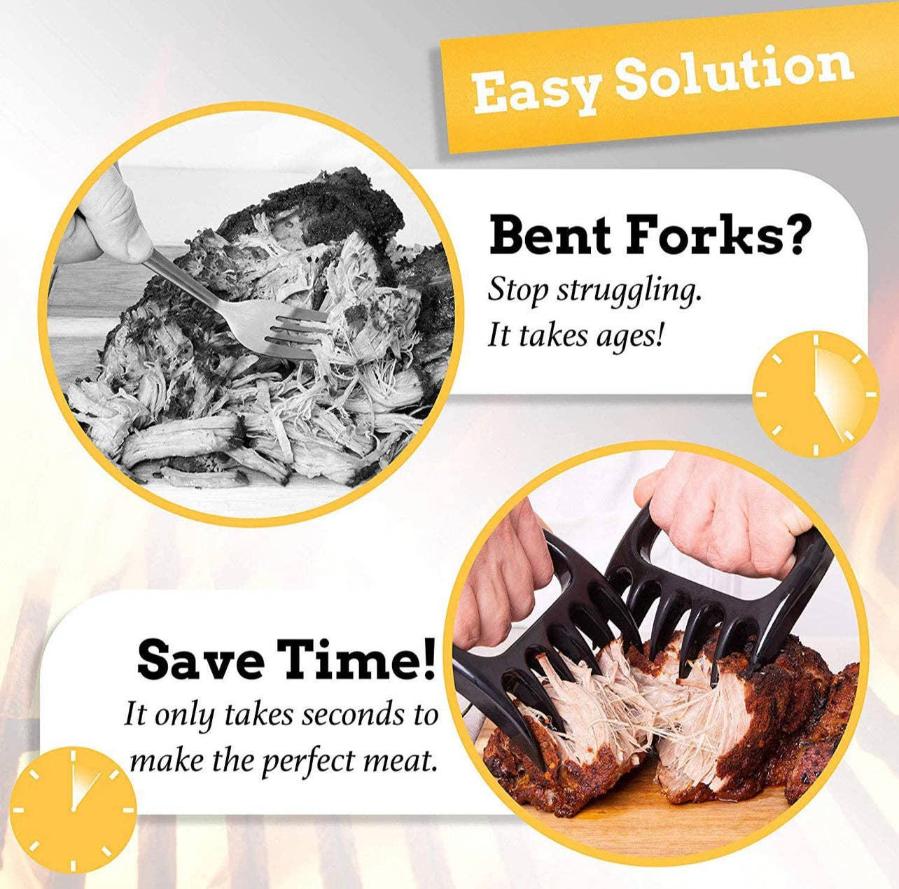 Shore Smoke Seasonings, LLC - Vente Ustensile/gadget de cuisine - GRIFFES À VIANDE1