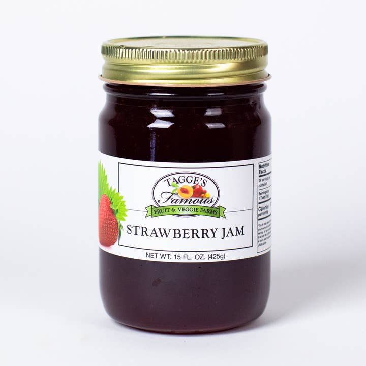 Strawberry Jam for wholesale by Tagge's Famous Fruit