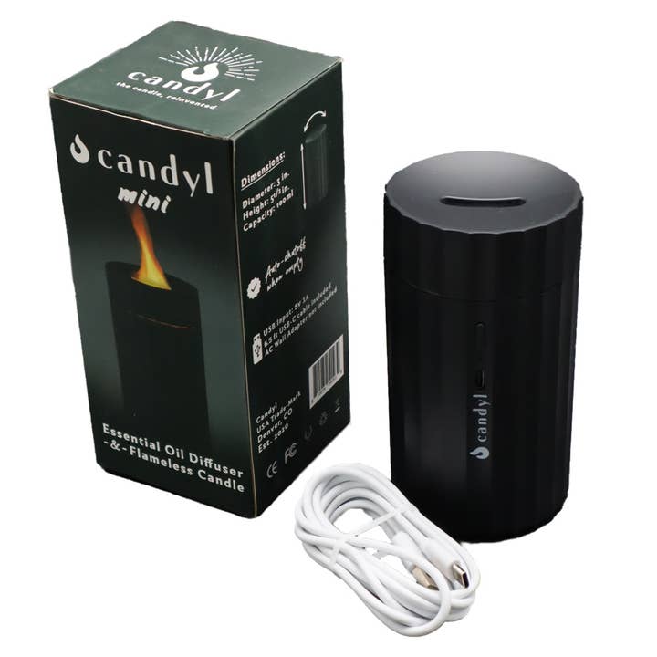 Candyl - Wholesale Electronic Diffuser - Candyl Mini Multi-Color Flame Essential Oil Diffuser0