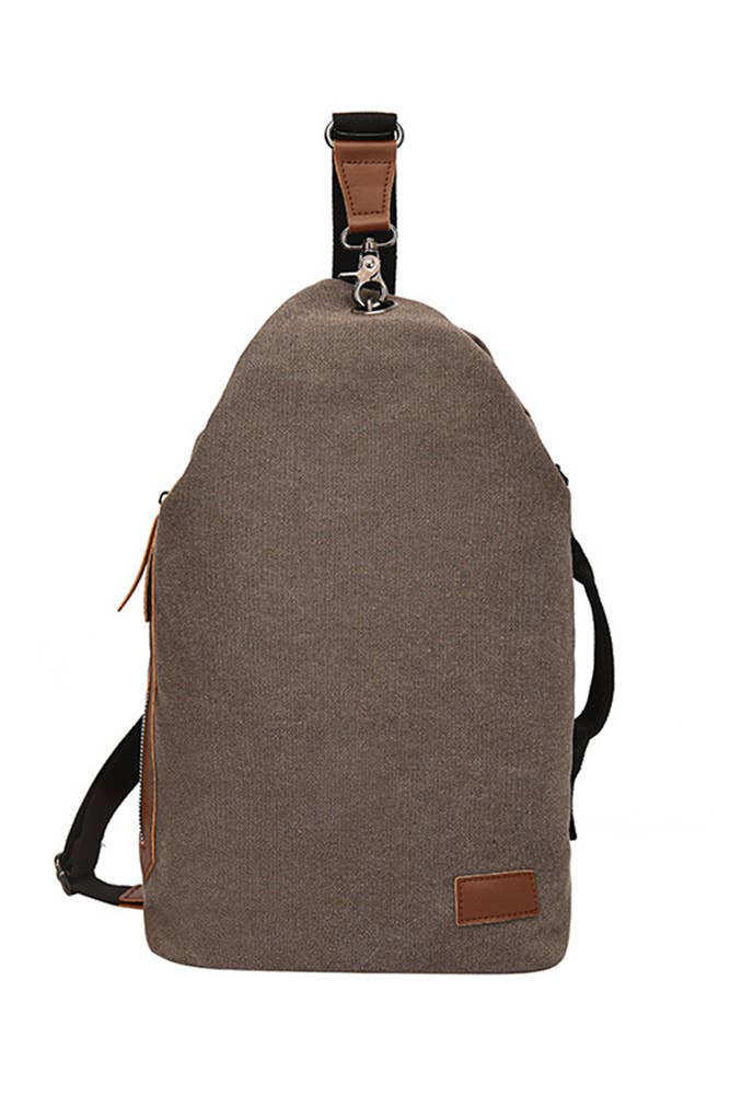 UNISHE – Mochila - Mulher por atacado – Sling Sling Lona Grande Capacidade MOQ 3pcs ZYB02710