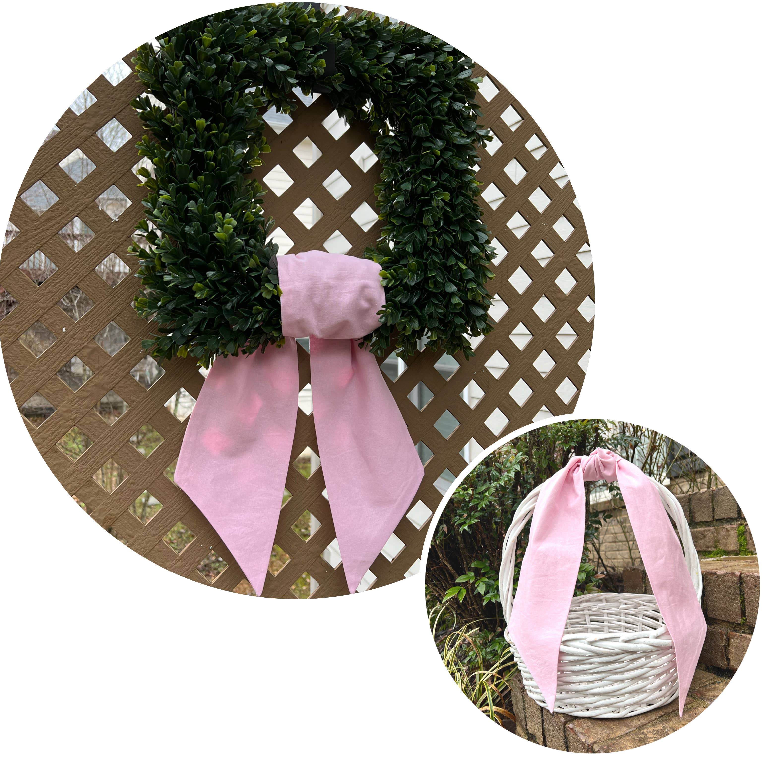 THE ROYALTY COLLECTION - Wholesale Wreath - Linen Blend Sashes42