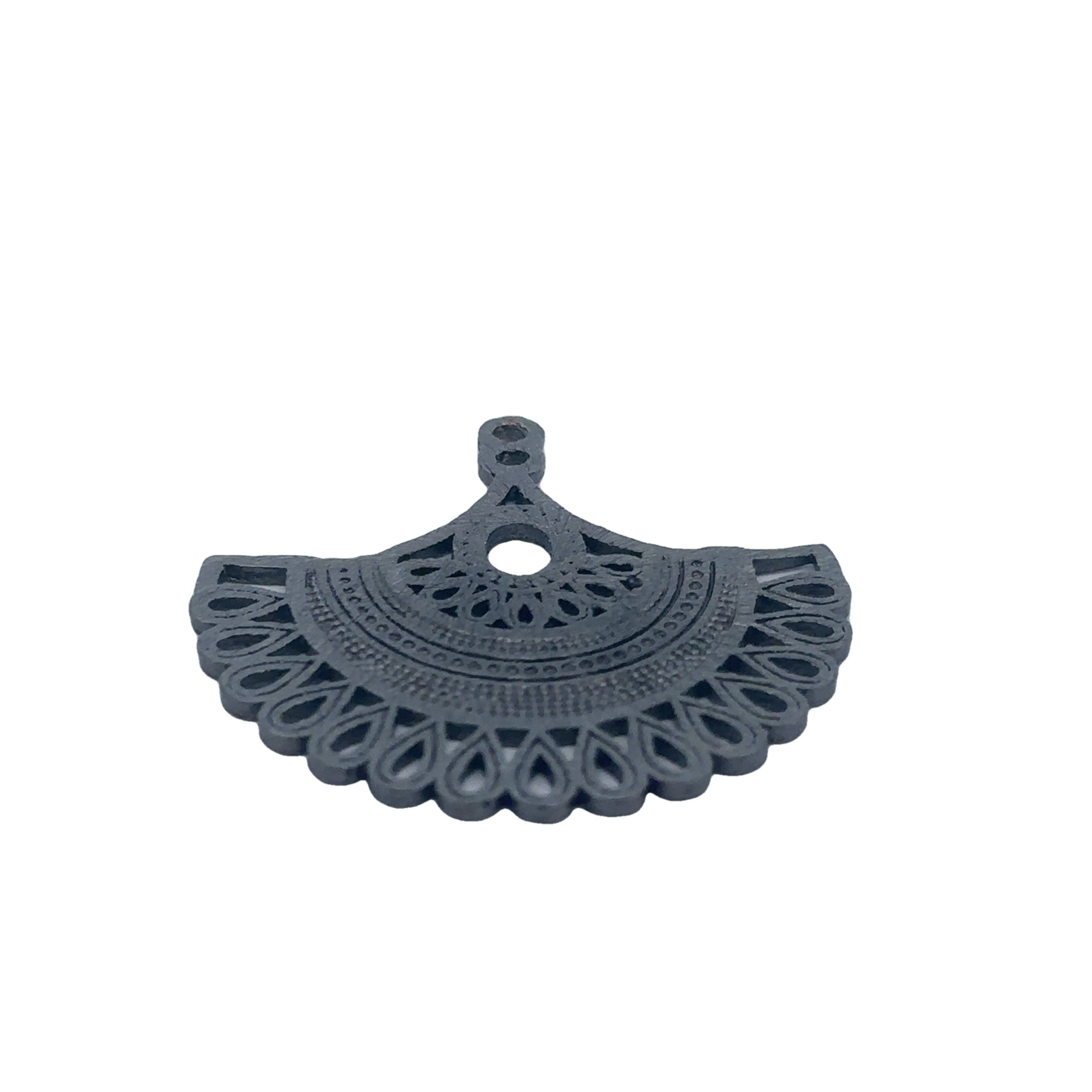 Purity Beads - Wholesale Individual Charm/Pendant - Pendant/Charm, Gold Finish or Silver Plated, Designer Fancy Charm, E-coated, Brushed Finish.3