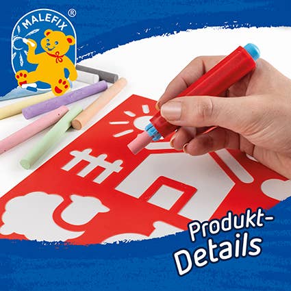PUSTEFIX - Wholesale Chalk - MALEFIX Stencil Set Adventure3