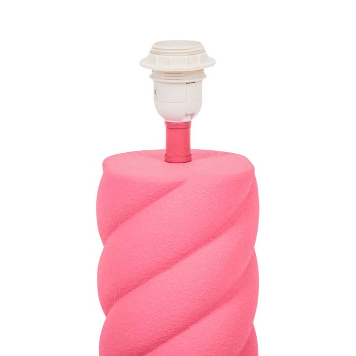 Housevitamin bv - Wholesale Accent/Desk Lamp - Table Lamp - Ceramics - Neon Pink - E27- 12x12x28cm5