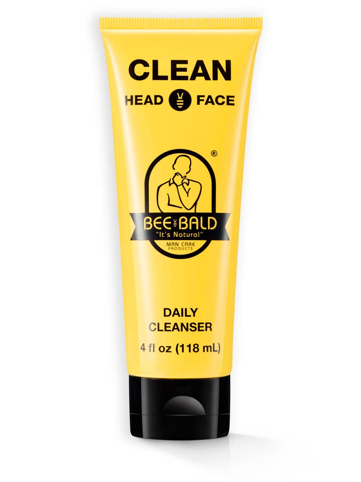 CLEAN Daily Cleanser for wholesale by Bee Bald