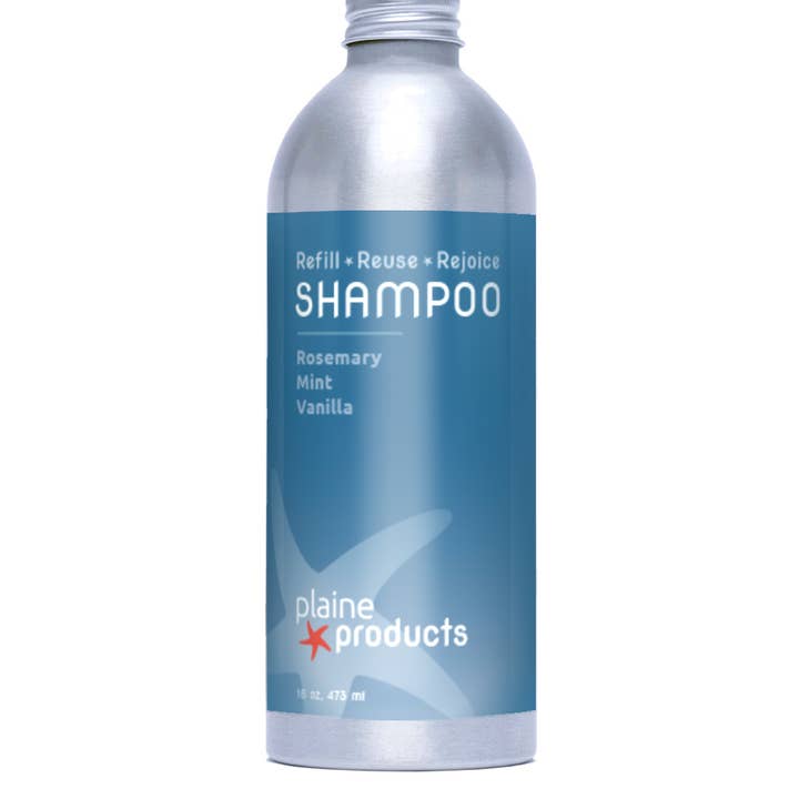 Plaine Products - Wholesale Hair Shampoo - Shampoo 16 oz (pump not included) Reusable packaging0