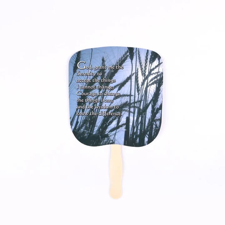 Hand Fan - Serenity - Pack of 50 for wholesale by Swanson Christian Products