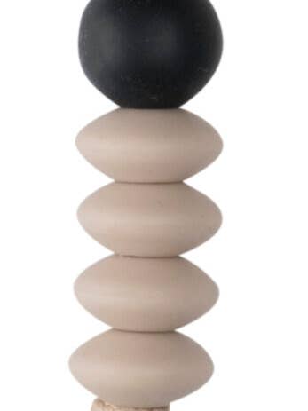 Saddle Ombre Boys Pacifier Clip for wholesale by Adora Baby Gifts