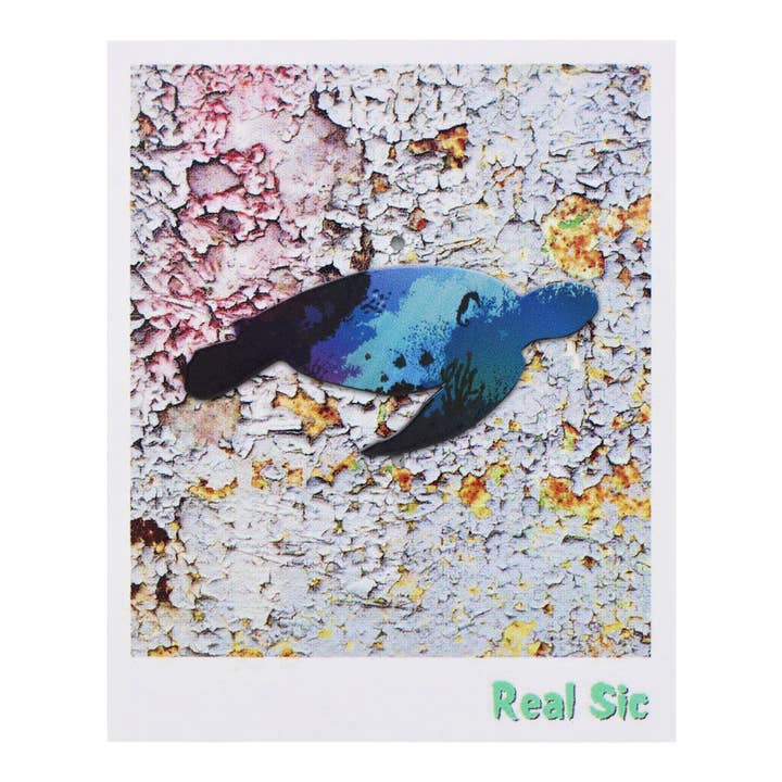 Real Sic - Wholesale Lapel Pin/Button - Ocean Sea Turtle Enamel Pin - Marine Life, Nautical Pins