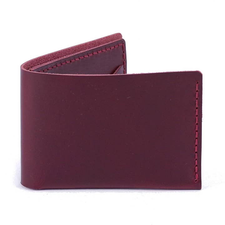 Bleecker Bifold: Bordeauxrot für den Großhandel von LOUISE GOODS