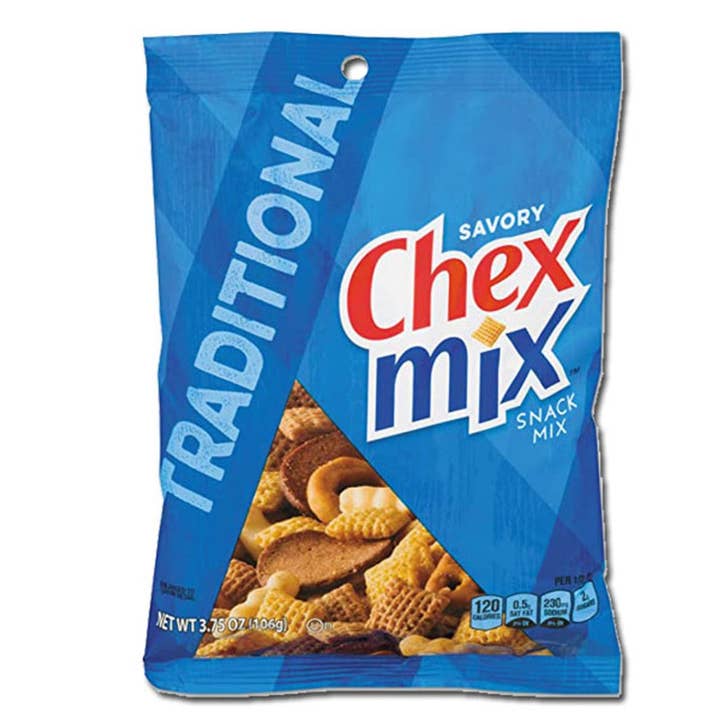 I Got Your Candy - Wholesale Trail Mix - Chex Mix Traditional Snack Bag 3.75oz - 8ct
