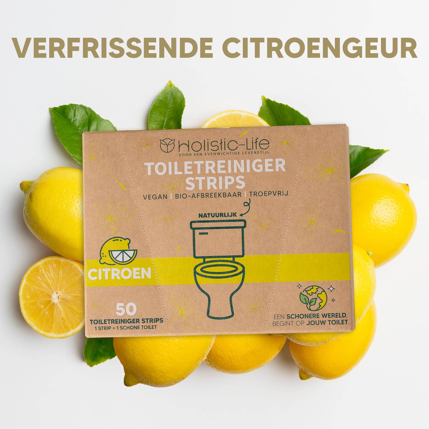 holistic-life - Wholesale Wc-papier - Milieuvriendelijke Toiletreiniger Strips - 50 Vellen4