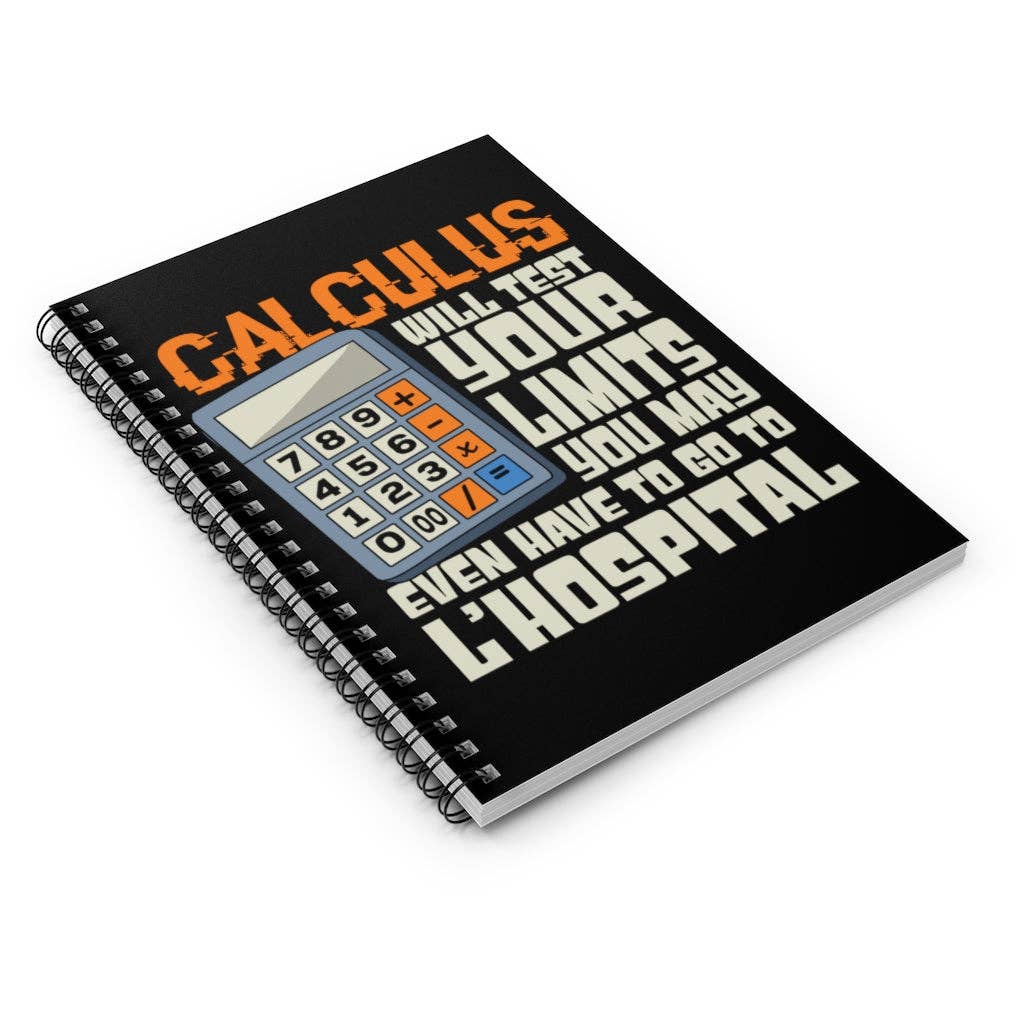 Teegarb LLC - Wholesale Notebook - Spiral Notebook  Math Teacher Accountant Accounting Gift Fun Crunching Numbers Will Test Your Limits Men Women2
