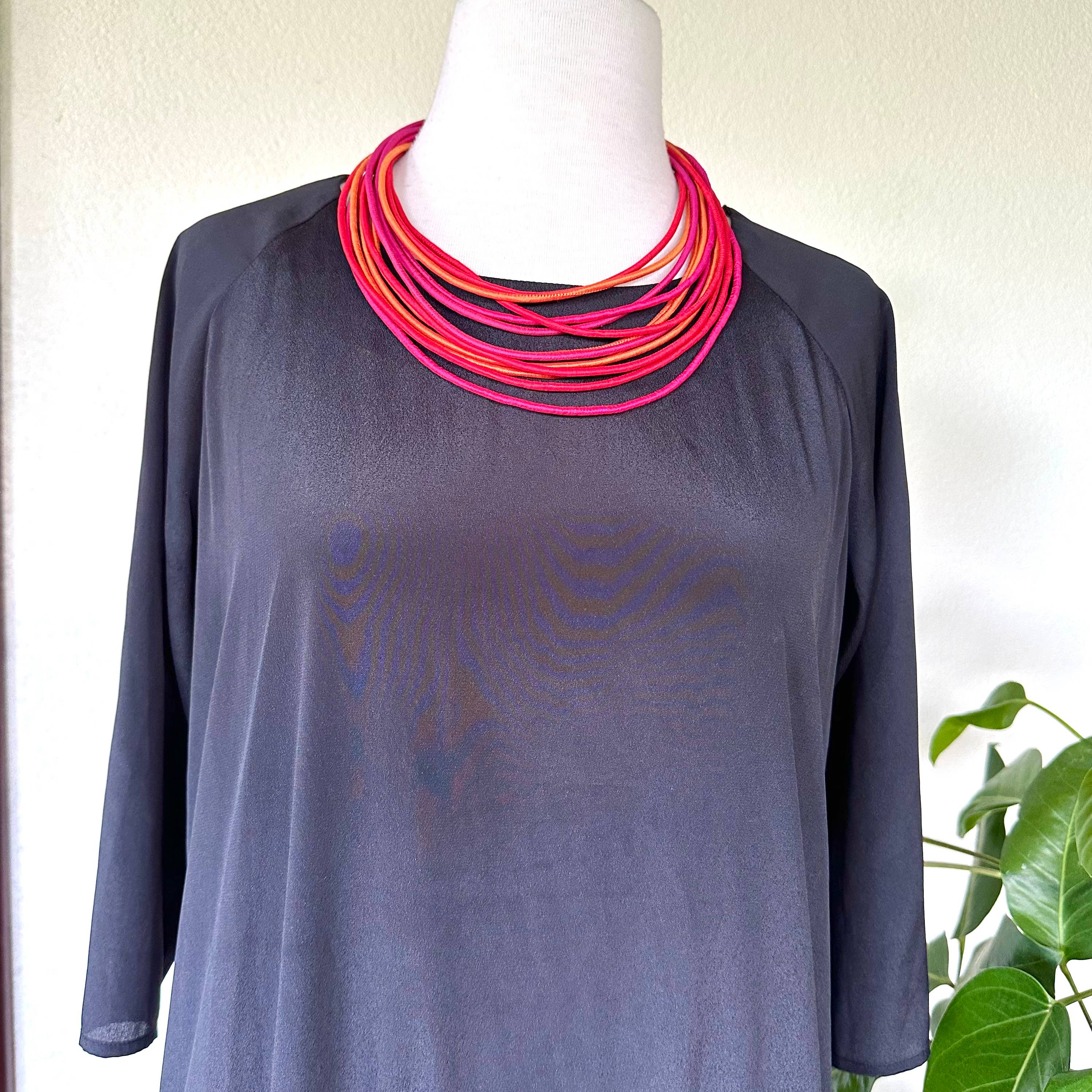 Sophie Silks - Wholesale Bib Necklace - Multi Strands Necklace1