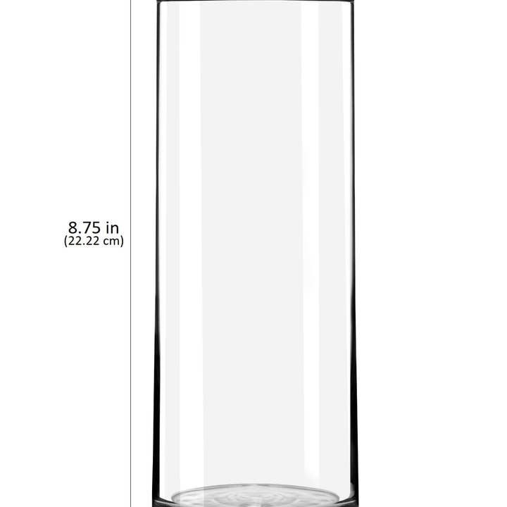 Libbey - Wholesale Vase - Libbey Cylinder Vases, 8.75 inch Tall, Set of 122