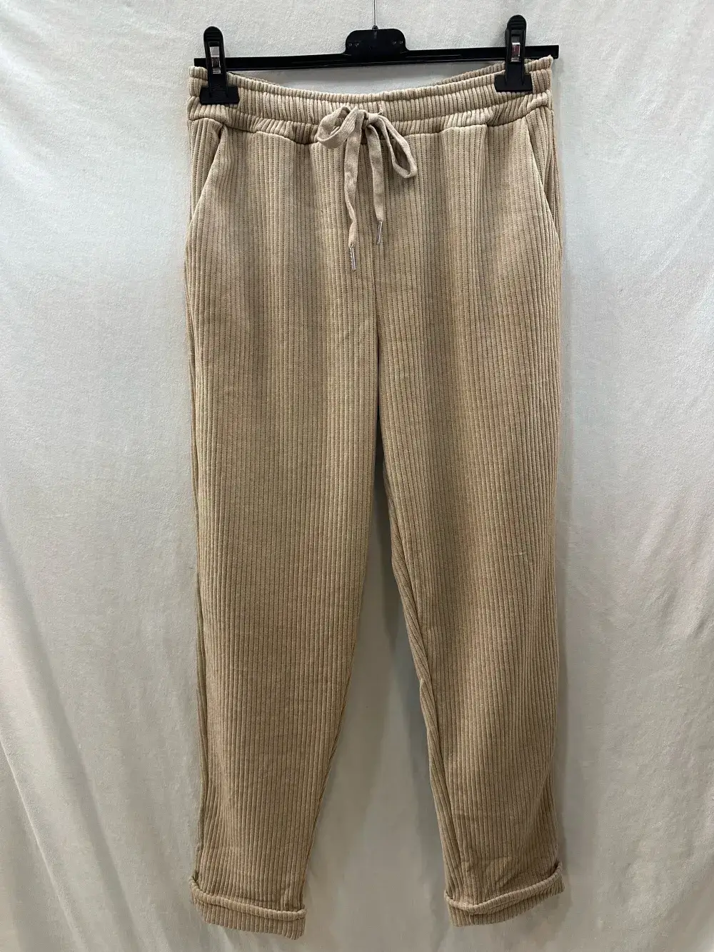 Mimi & Gogo - Wholesale Pants - Women's - Corduroy pants @7940_JoggVelours1