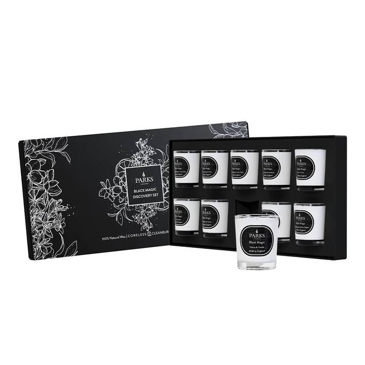 BLACK MAGIC DISCOVERY SET 40G X10 for wholesale by Parks Candles