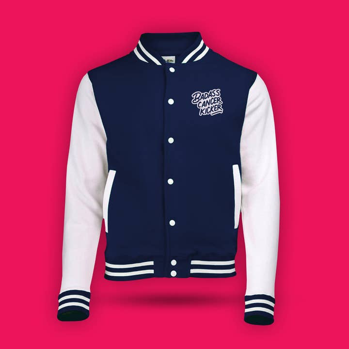 Badass Cancer Kicker Sportjacke für den Großhandel von Fighty Pants.