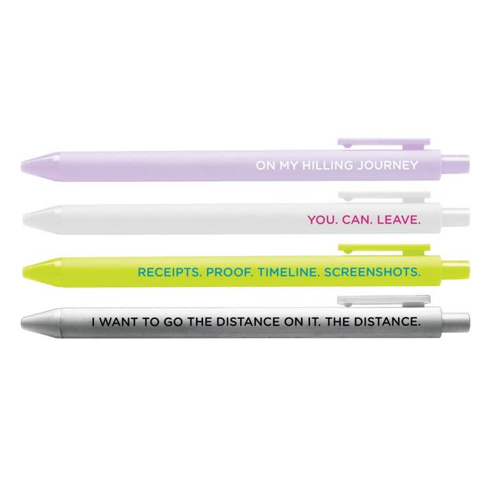 RHOSLC Pen Set for wholesale by MangoIllustrated