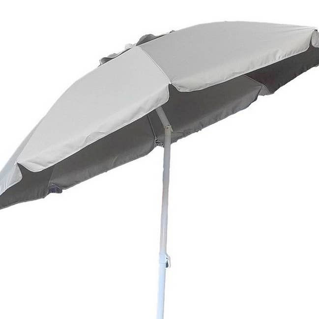 Sombrilla marina de 200 cm de diámetro en poliéster de color liso. para venta al por mayor de LIFE IS