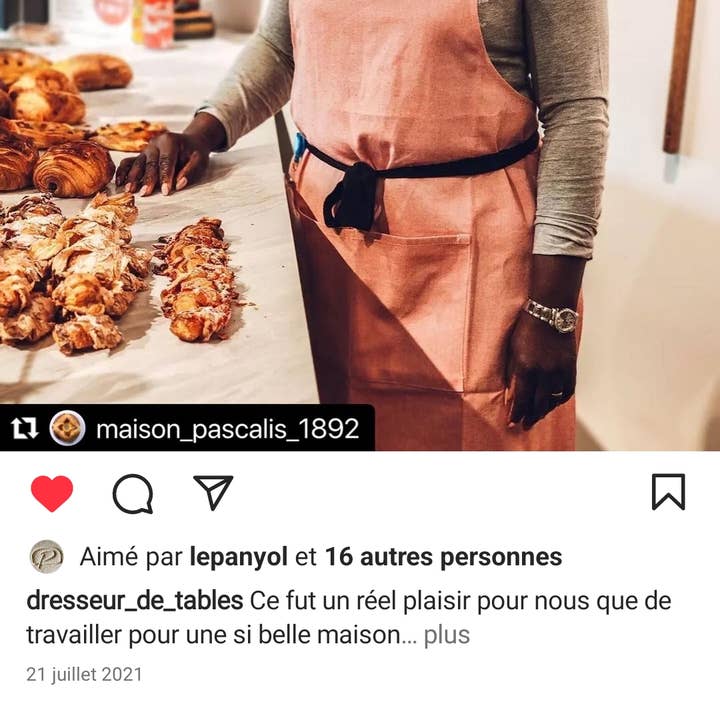 Dresseur de tables - Wholesale Apron - PROFESSIONAL COOKING APRON - 100% cotton3