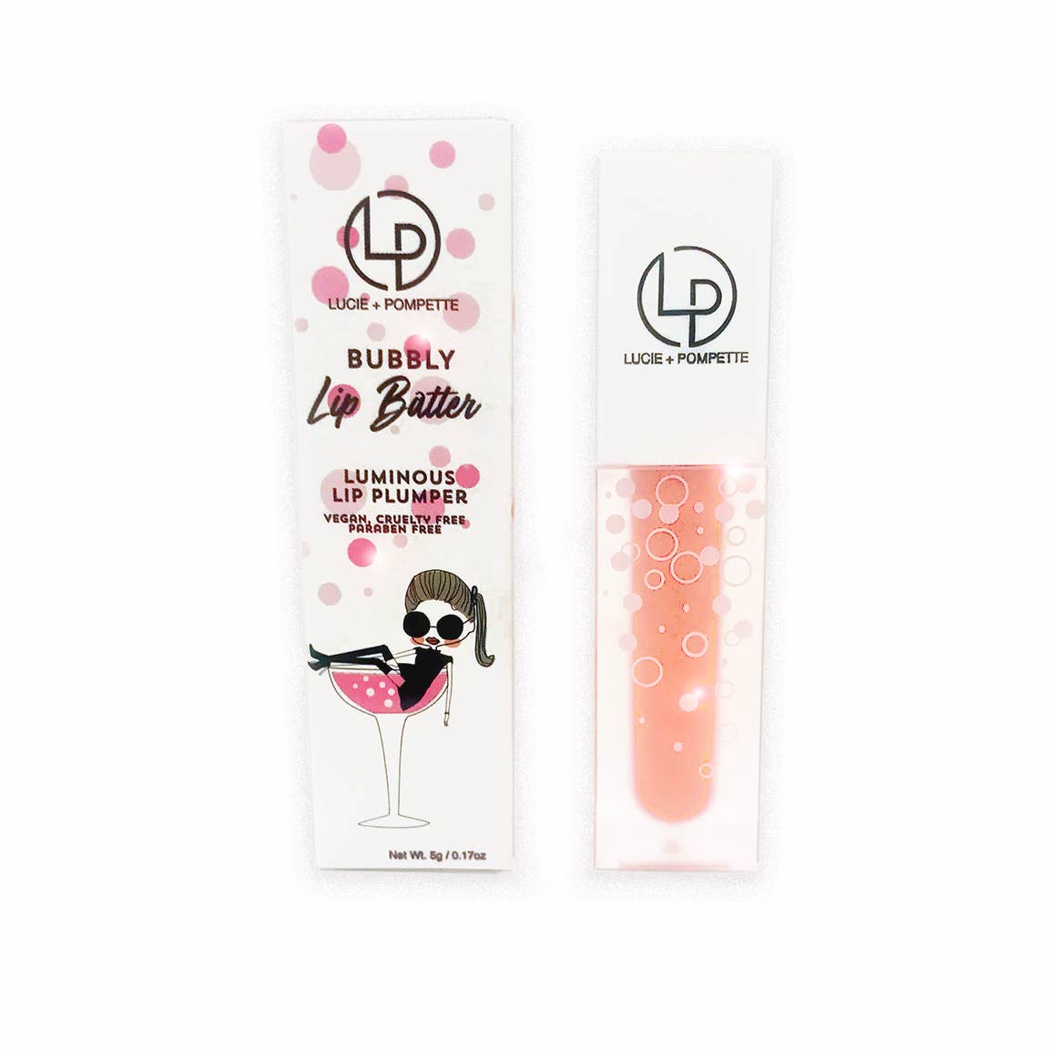 Lucie + Pompette - Wholesale Lip Plumper - Bubbly Lip Plumper  Happy Hour Collection2