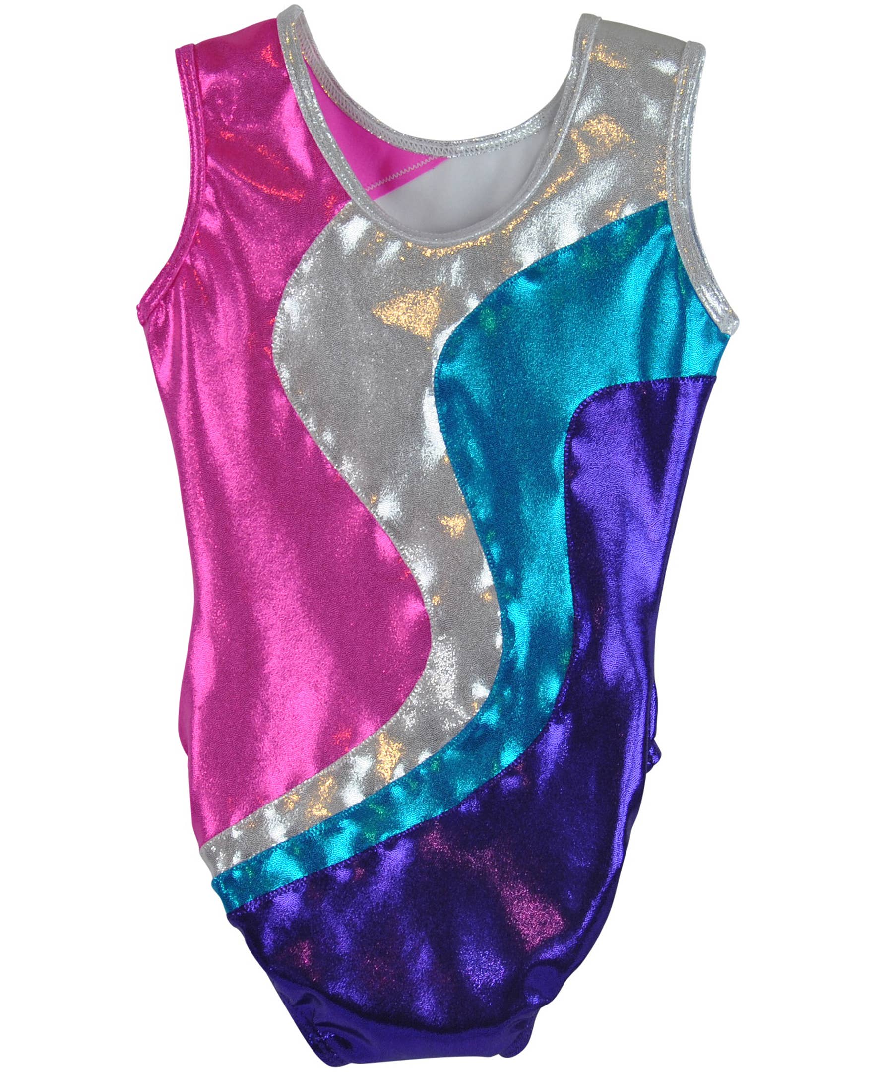 Obersee - Wholesale Leotard - Kids - Girl's Gymnastics Leotard - Dizzy Purple0