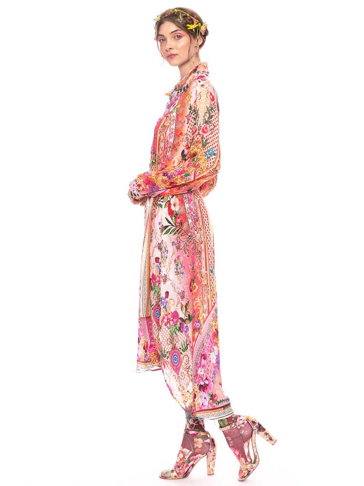 Bohemian Goddess Shirt-Dress / Duster for wholesale on Faire
