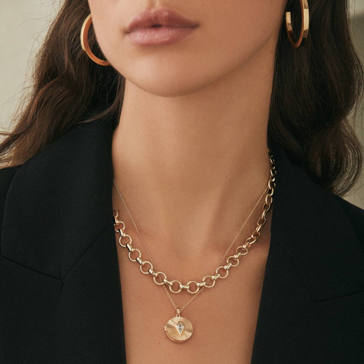 Elizabeth Stone Jewelry – Großhandel Gliederhalskette – Venus-Kette2