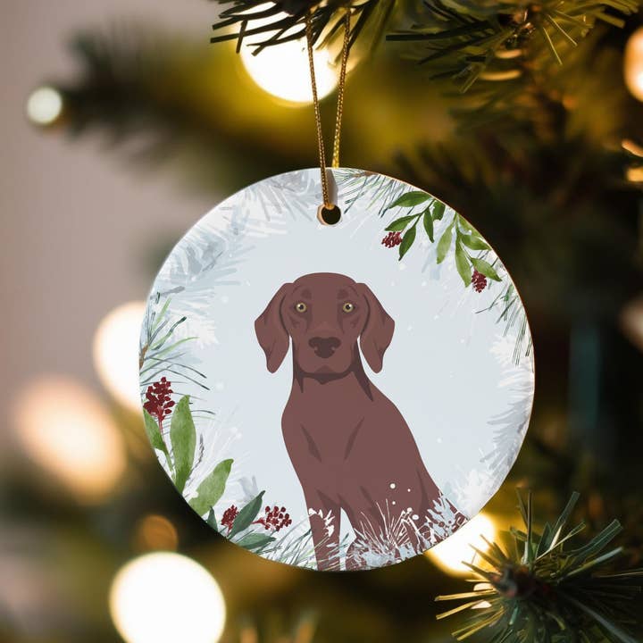 Ornements de Noël pour chien Braque allemand à poil court pour la vente par Canine Companions