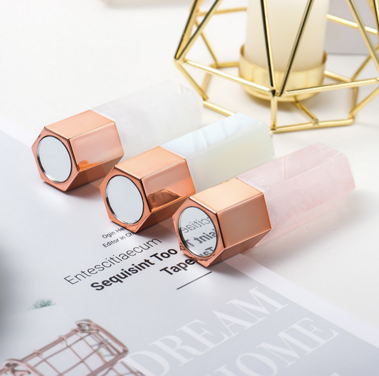 Crystolver (We Cover All Import Fees) – wholesale Hållare för eterisk olja – Ansiktsmassageflaska för eterisk olja i kristallsten6